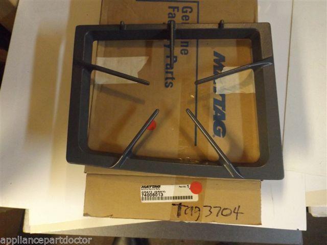 Maytag Jenn Air Gas Stove 74006013 Grate (gray) NEW IN BOX Maytag Jenn Air Gas Stove 74006013 Grate (gray) NEW IN BOX